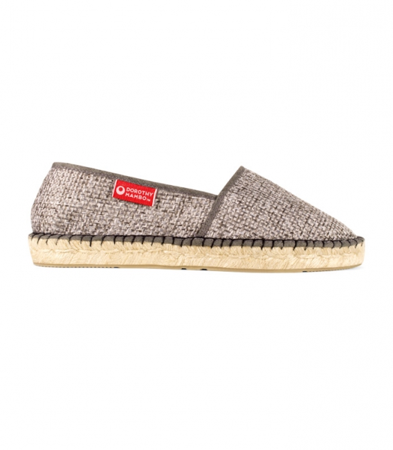 Alpargatas camping de yute natural hechas a mano para mujer