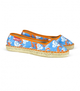 Originales alpargatas de diseño estilo mocasín de esparto para mujer online