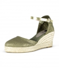 Jute wedge heel espadrilles for women ES VEDRÀ