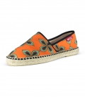 Men's printed camping espadrilles VOLCANO