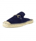 Babuchas de piel para hombre DUBAI BLUE