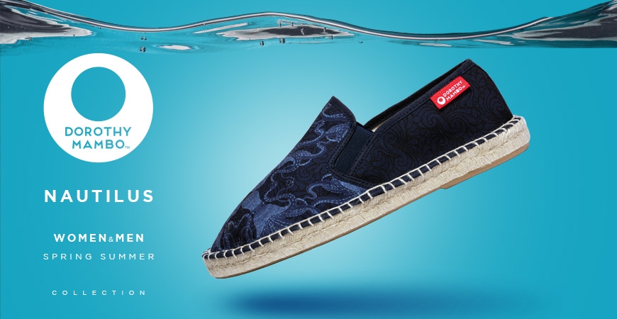 Las alpargatas de moda 2021. NAUTILUS SS21 esencia mediterránea