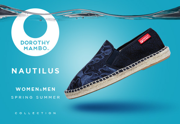 Las alpargatas de moda 2021. NAUTILUS SS21 esencia mediterr&aacute;nea